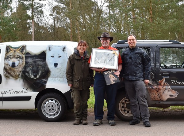 US Generalkonsul, Minister Reinhold Jost im Wolfspark